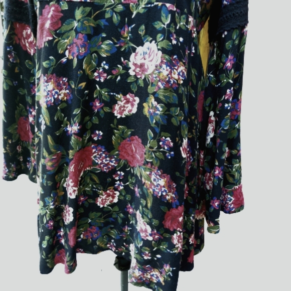 2/$40 California Moonrise boho tunic floral dress - Picture 13 of 14